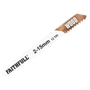 Faithfull Jigsaw Blades Wood FAIJBT119B 