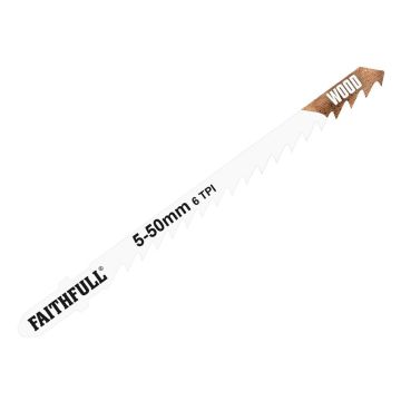 Faithfull Jigsaw Blades Wood T244D FAIJBT244D 
