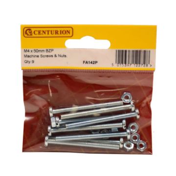 Centurion M4 x 50mm Nuts/Screws 