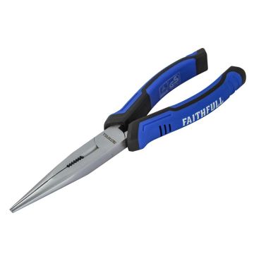 Faithfull Handyman Long Nose Pliers 200mm FAIPLLN8