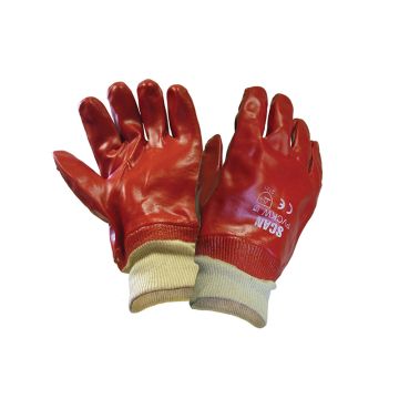 Scan Pvc Knitwrist Glove SCAGLOPVCKW
