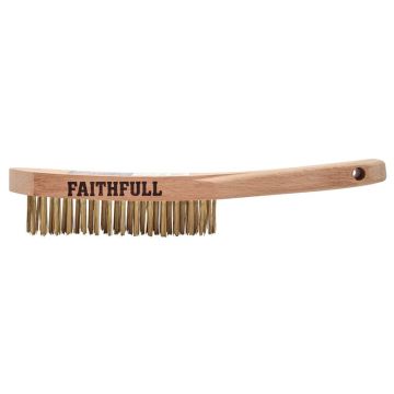 Faithfull Brass Scratch Brush FAI680B4 