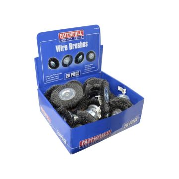 Faithfull Wire Brushes FAIWBA20