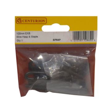 Centurion 4" Wire Hasp & Staple