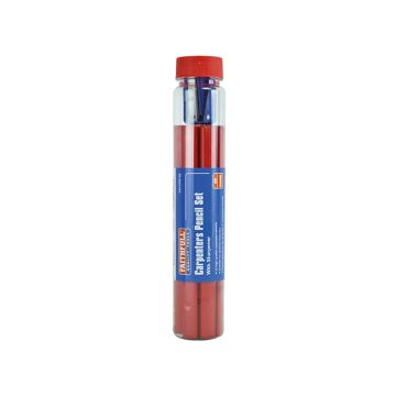 Faithfull Carpent Pencil Red (12) FAICPR12S