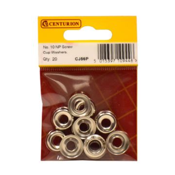 Centurion No.10 NP Screw Cap Washers