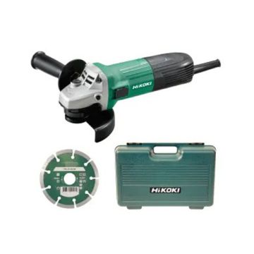 Hitachi Mini Grinder 115mm C/W Diamond Blade And Case