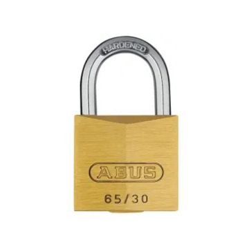 Abus Brass Padlock (Carded) ABU65/30 