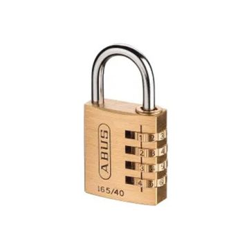 Abus Brass Combi Padlock ABU16540C 