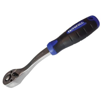 Faithfull Ratchet Handle Q/R 72Th Cv FAISOCRAT14