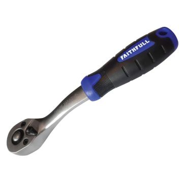 Faithfull Ratchet Handle Q/R 72Th Cv FAISOCRAT38
