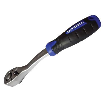 Faithfull Ratchet Handle Q/R 72Th Cv FAISOCRAT12
