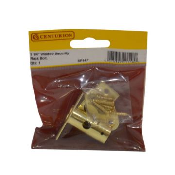 Centurion 32mm Brass Security Window Rack Bolt S