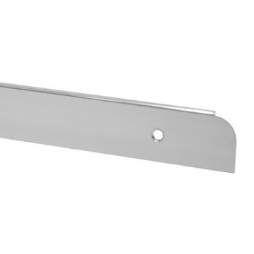 Centurion Matt Silver Worktop End Cap 40mm 