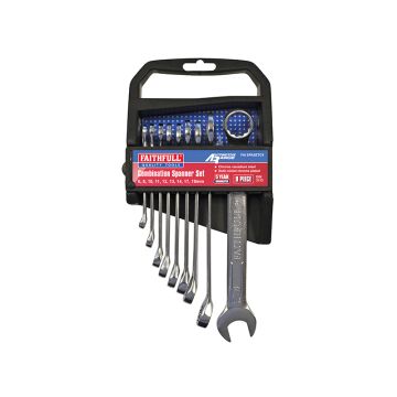 9 Piece Metric Combination Spanner Set FAISPASETC9