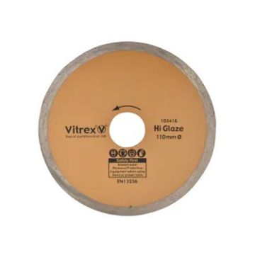 110mm Diamond Blade Hi Glaze VIT103416 