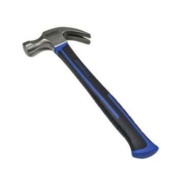 Faithfull 576g (20oz) Claw Hammer with Fibreglass Handle