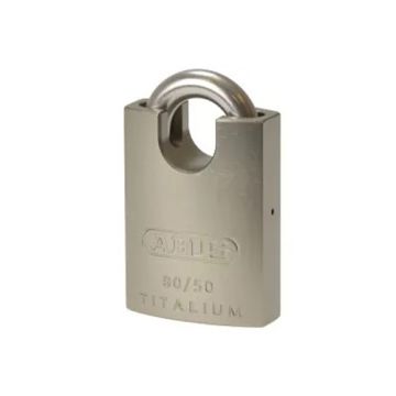 Abus Tin Alum S/Steel Padlock ABU90RK/50 