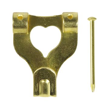 Timpac Picture Hooks & Hardened Nails/ Picture Wire No.3 Hook/Double 
