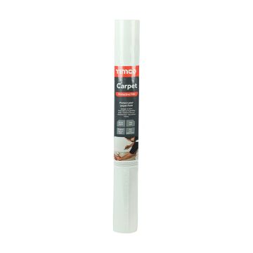 Timco Shield Protective Carpet Film 0.05mm x 0.6M x 25M 