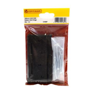 Centurion  4" Black Hinge