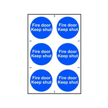 Scan Sign - Fire Door SCA0151