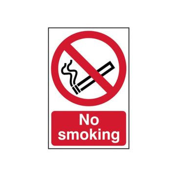 Scan Sign - No Smoking SCA0550