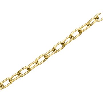 Faithfull Clock Chain PB 1.6mm Per Metre FAICHCC1610B 