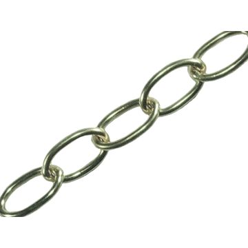 Faithfull Oval Chain Chrome 1.8mm Per Metre FAICHOC18 