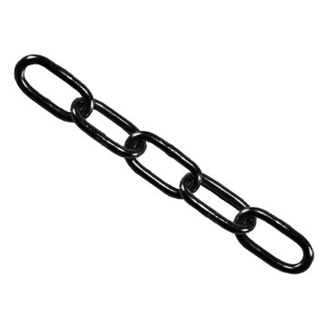 Faithfull B-Link Black Chain 4mm Per Metre 