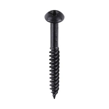 Timco Black Jax Woodscrew 4.0 x 40 