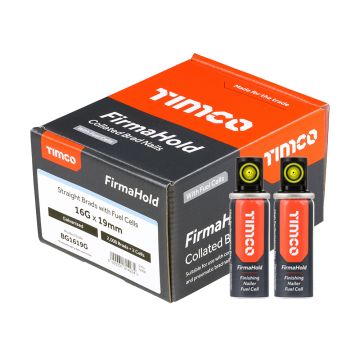 Timco Firmahold Straight Brad Nails 16 x 19 2200 Per Box