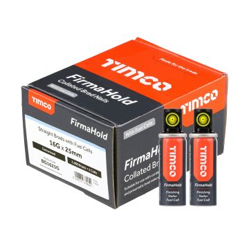 Timco Firmahold Straight Brad Nails 16 x 25 2200 Per Box