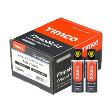 Timco Firmahold Straight Brad Nails 16 x 32 2200 Per Box