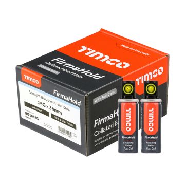 Timco Firmahold Straight Brad Nails 16 x 38 2200 Per Box