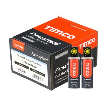Timco Firmahold Straight Brad Nails 16 x 45 2200 Per Box