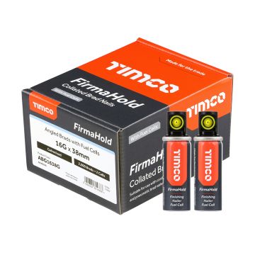Timco Firmahold Angled Brad Nail 16 x 38 2000 Per Box