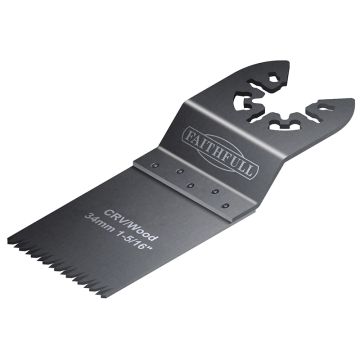 Faithfull Flush Cut Wood Blade 34mm FAIMFW34