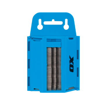 OX Pro 100 Pack Heavy Duty Knife Blades & Dispenser