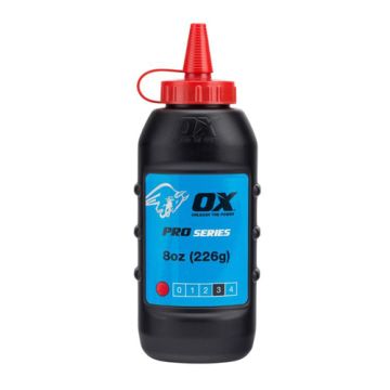 OX Pro Chalk Powder 8Oz Red OX-P025701 