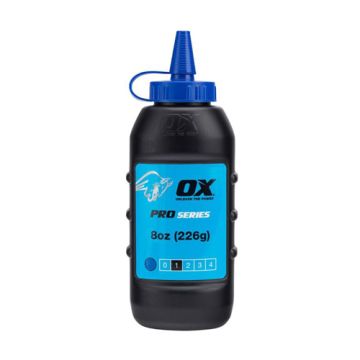 OX Pro Chalk Powder 8Oz Blue OX-P025702 