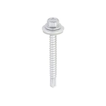 Timco Light Section Steel Screws (Box 100) With Washers 5.5 x 50
