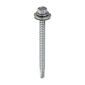 Timco Light Section Steel Screws (Box 100) With Washers 5.5 x 70