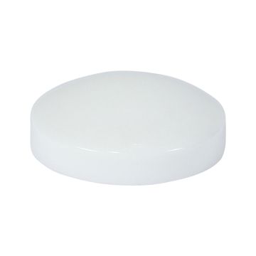 Timco White Plastidome Cover Caps 