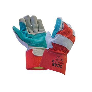 Scan Rigger Gloves Leather Heavy-Duty SCAGLOHDRIG