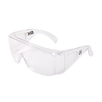OX PRO Wrap Around Safety Glasses Clear OX-S248301

