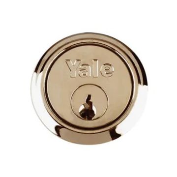 Yale 1109 Rim Cylinder 2 Keys P/Brass 