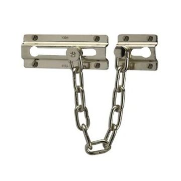 Yale Door Chain Chrome P-1037-Ch YALP1037CH