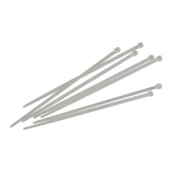 Cable Ties 250mm x 4.8mm White Pk 100 FAICT250W