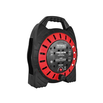 Faithfull 20M Easy Reel Cable Reel
